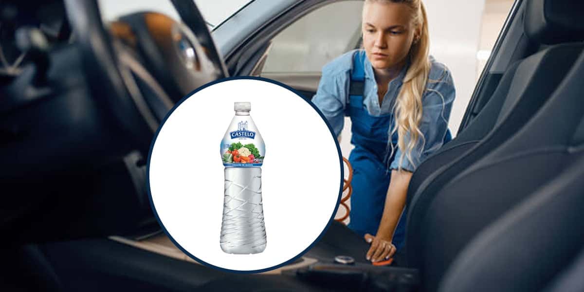 Vinagre no carro (Foto: Reprodução, Montagem - TV Foco)