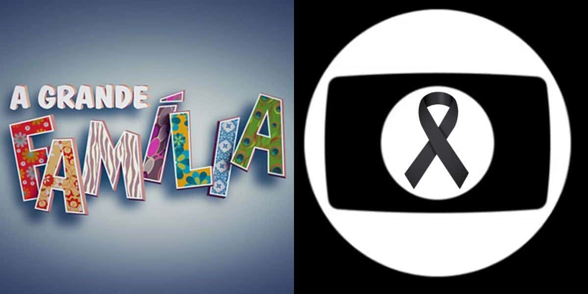 A Grande Família / Luto Globo - Montagem: TVFOCO