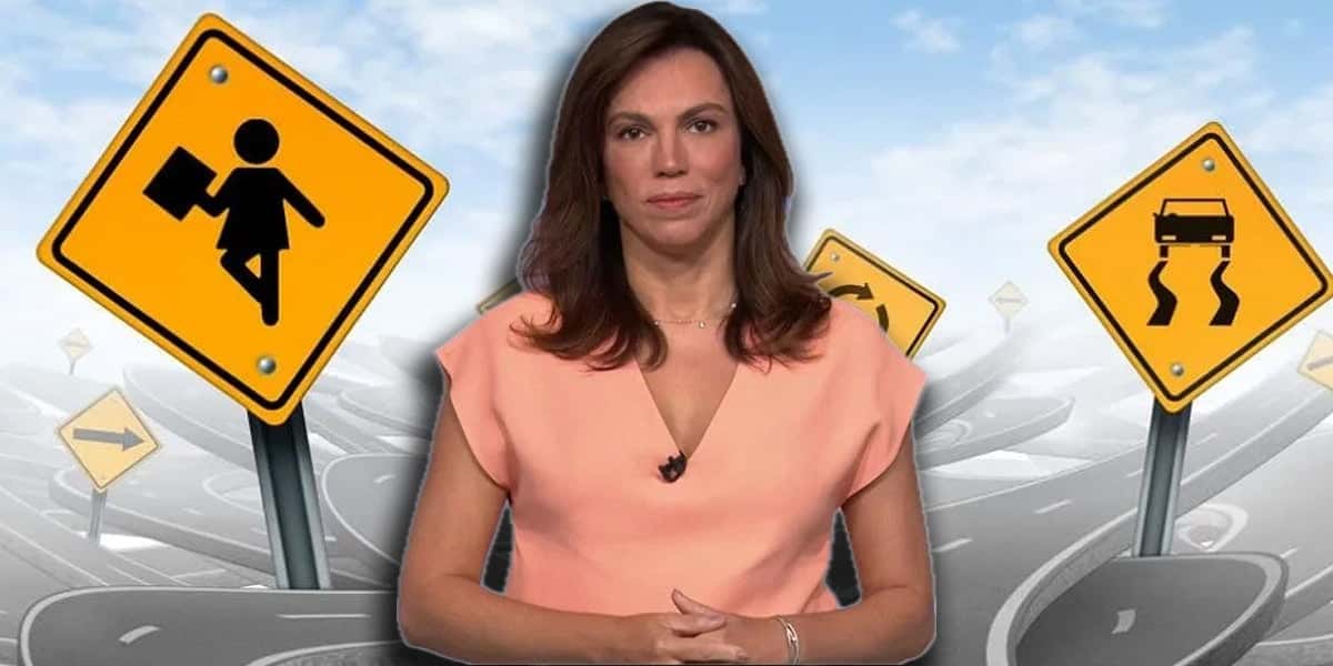 Ana Paula paralisa a Globo com nova lei de trânsito (Foto: Reprodução, Montagem - TV Foco)