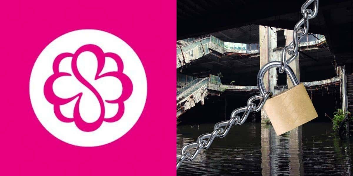 Boubon e Shopping abandonado (Reprodução - Internet)