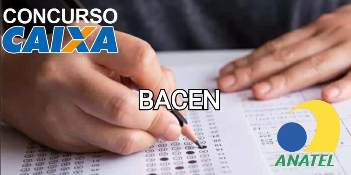 Concursos Caixa, Banco Central e ANATEL estão a caminho (Foto: Reprodução/ Internet)