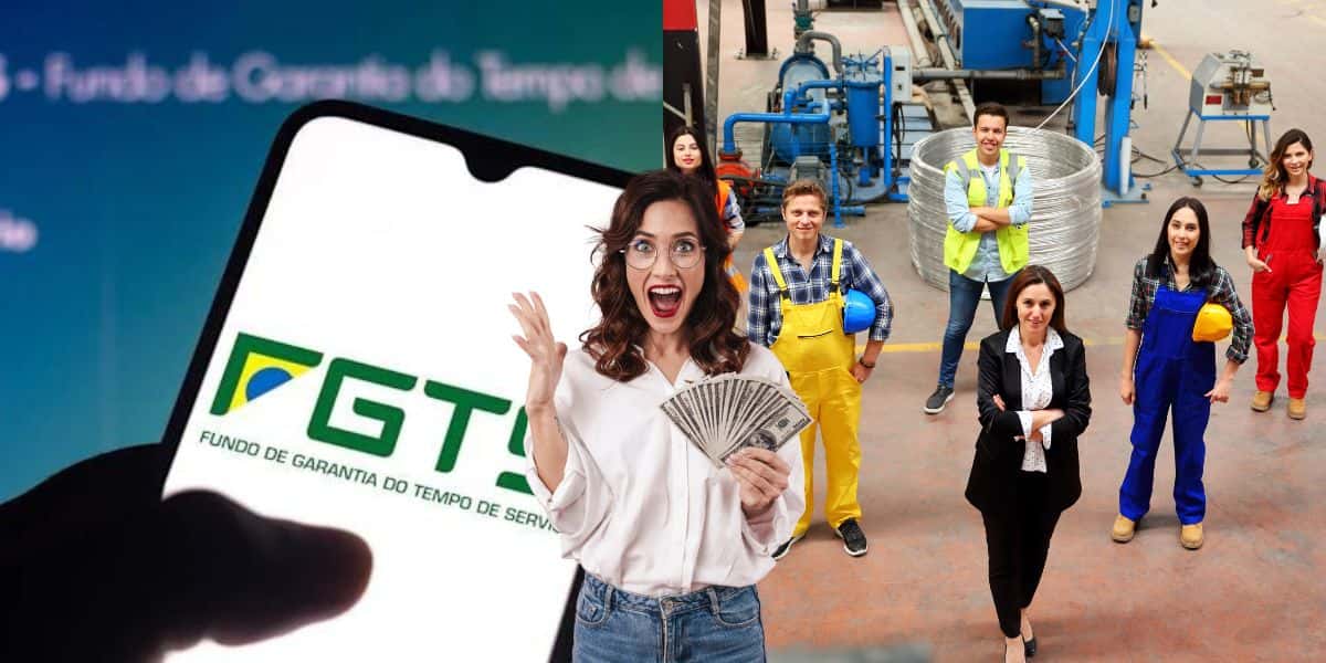 FGTS e trabalhadores - Foto Reprodução Internet