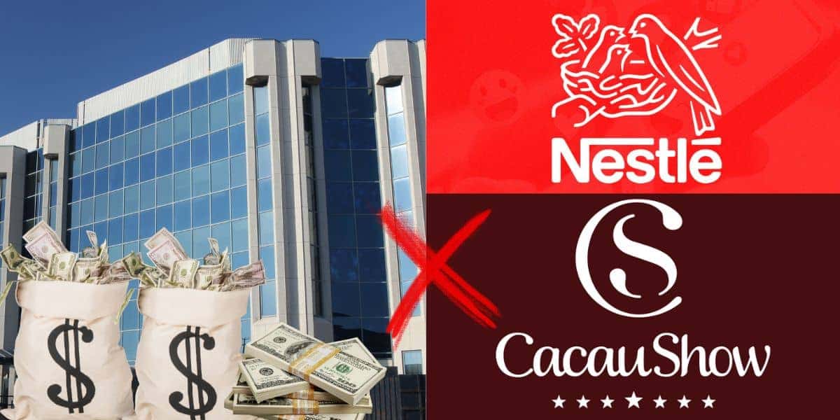 Nestlé e Cacau Show com rival - Foto Reprodução Internet