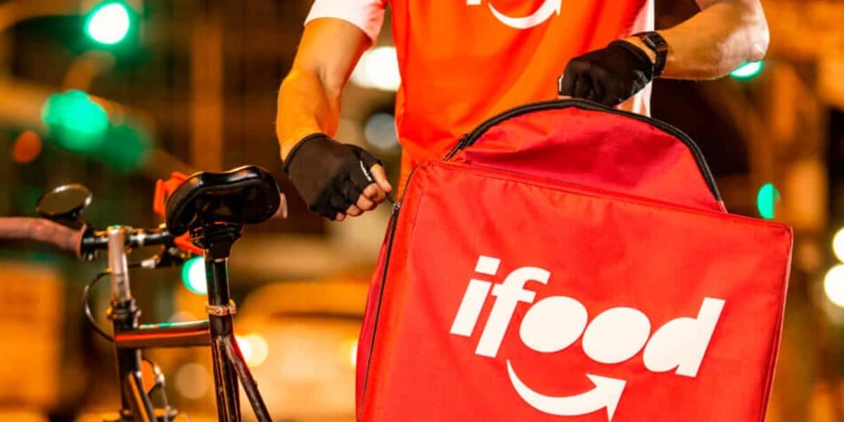 Entregador do iFood (Foto: Reprodução/ Internet)