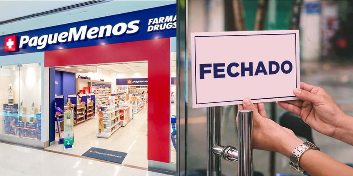 O fim de unidade crucial da farmácia Pague Menos e comunicado (Foto: Reprodução/ Internet)
