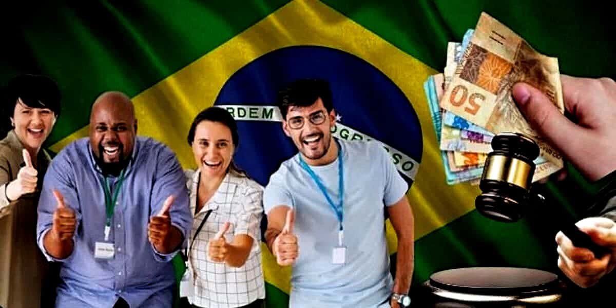 Servidores públicos de região brasileira receberam liberação do 14º salário (Foto Reprodução/Montagem/Lennita/Tv Foco/Canva/Gov)