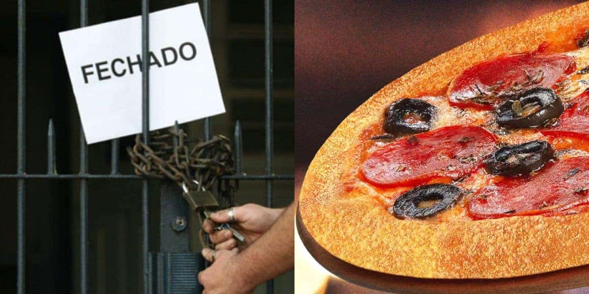 Maior rede de pizzarias fecha unidade crucial em São Paulo (Reprodução: Montagem TV Foco)