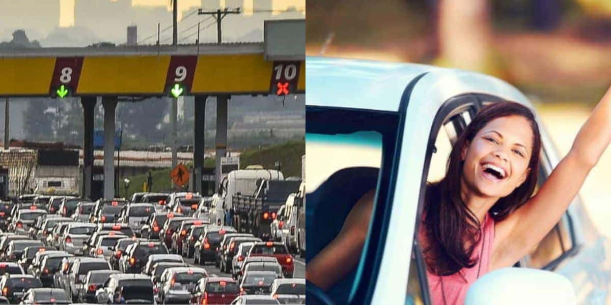 Motoristas vibram com grande notícia que chega sobre os pedágios em SP e RJ (Reprodução: Montagem TV Foco)