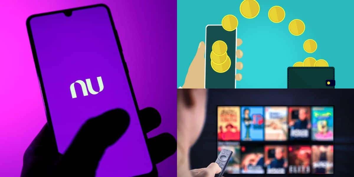 Nubank com 3 presentões aos clientes, com cashback e streaming de graça (Reprodução: Montagem TV Foco)