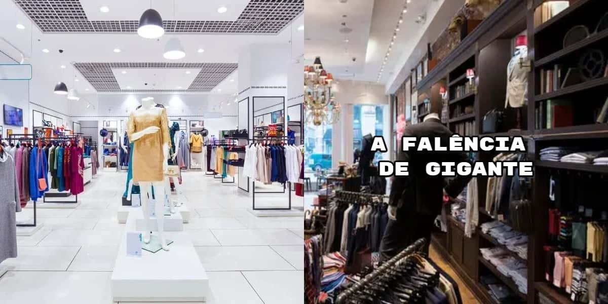 Uma gigante empresa de roupas teve falência decretada (Foto: Divulgação)