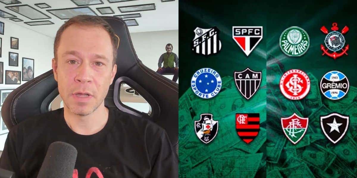 Tiago Leifert confirma crise de gigante da série A (Reprodução: Montagem TV Foco)