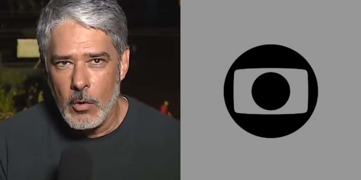 William Bonner apresentou o Jornal Nacional fora da bancada (Foto: Reprodução / TV Globo)