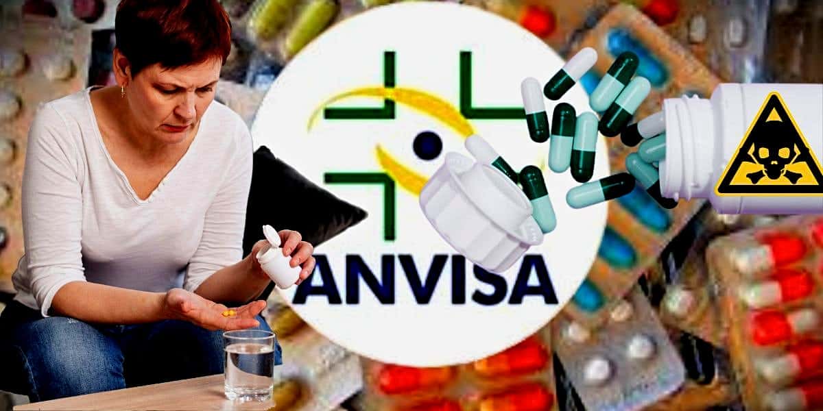 ANVISA determina proibição de remédio após risco fatal (Foto Reprodução/Montagem/Lennita/TV Foco/Canva/Freepik)