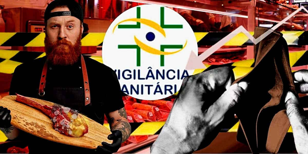 Açougue tradicional faliu após escândalos com a Vigilância Sanitária e dívidas (Foto Reprodução/Montagem/Lennita/Tv Foco/Canva/Agência Nacional)