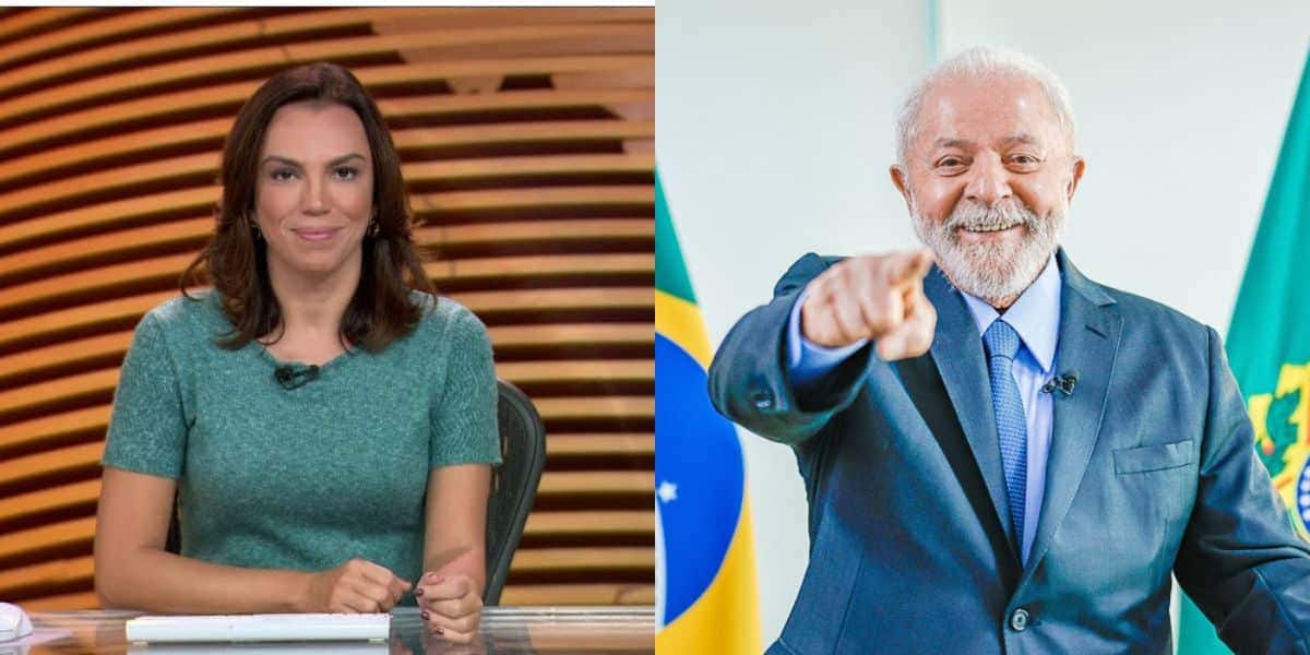 Ana Paula Araújo e Lula - Foto Reprodução Internet