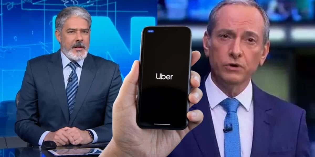 Bonner e Burnier com 2 proibições por Lei contra a Uber em SP e + (Foto: Reprodução/ Internet)