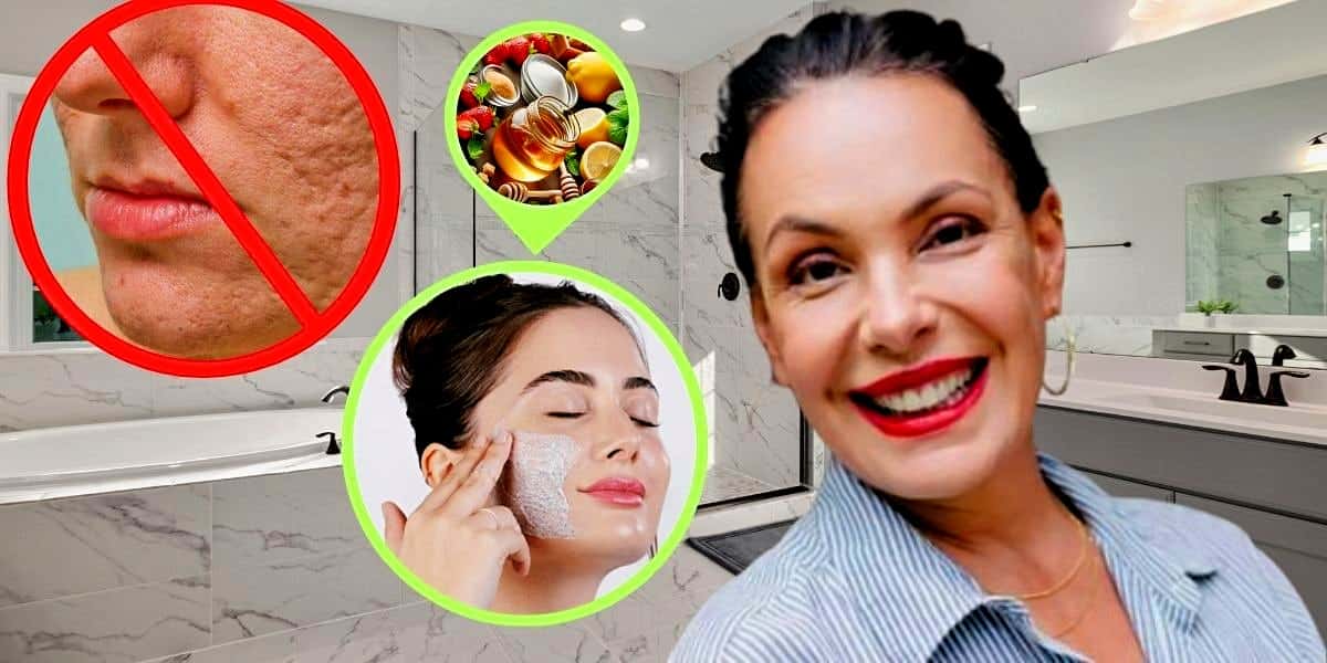 Dica de Carolina Ferraz com apenas 2 ingredientes pode salvar a sua pele dos poros dilatados (Foto Reprodução/Montagem/Lennita/Tv Foco/Canva/Instagram/Pinterest)