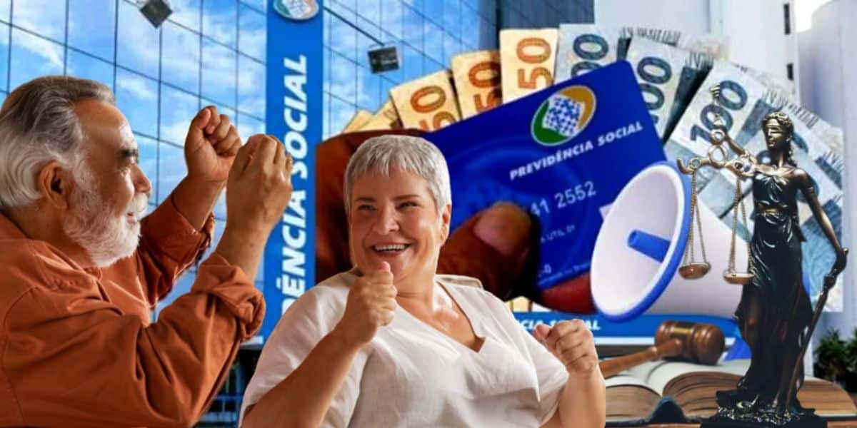 Aposentados podem receber um bom aumento no salário do INSS (Foto Reprodução/Montagem/Lennita/Tv Foco/Canva/Previdência Social)