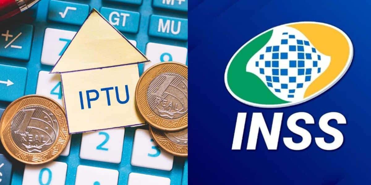 IPTU / INSS - Montagem: TVFOCO