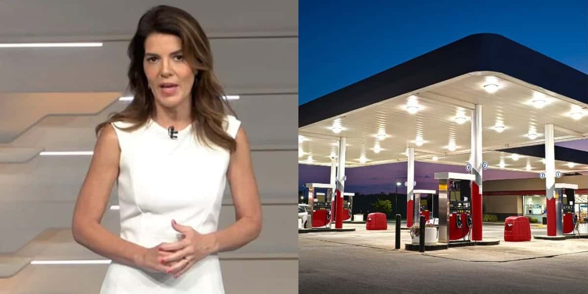 Jornalista Mariana Gross da Globo - Falência de rede de postos de gasolina (Foto: Reprodução - Globo)