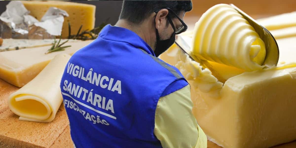 Vigilância Sanitária - Anvisa, Queijo e manteiga (Foto: Reprodução, Montagem - TV Foco)