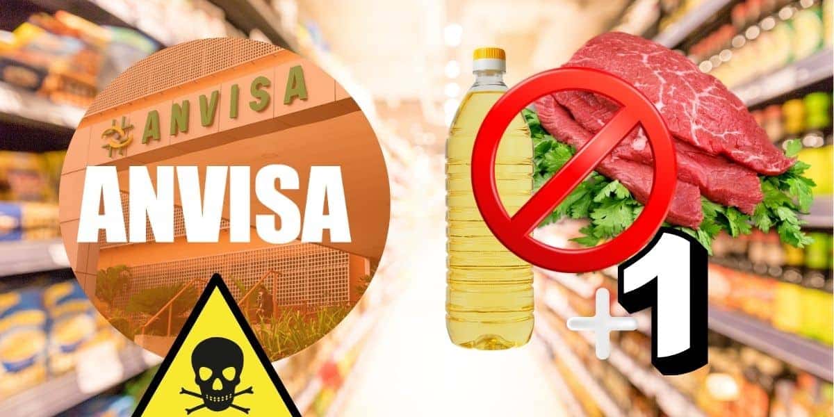 Anvisa e produtos retirados dos supermercados (Foto: Reprodução / Canva / Montagem TV Foco)