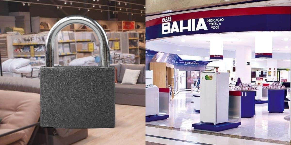 Uma rival da Casas Bahia fechou as portas (Reprodução: Montagem TV Foco)