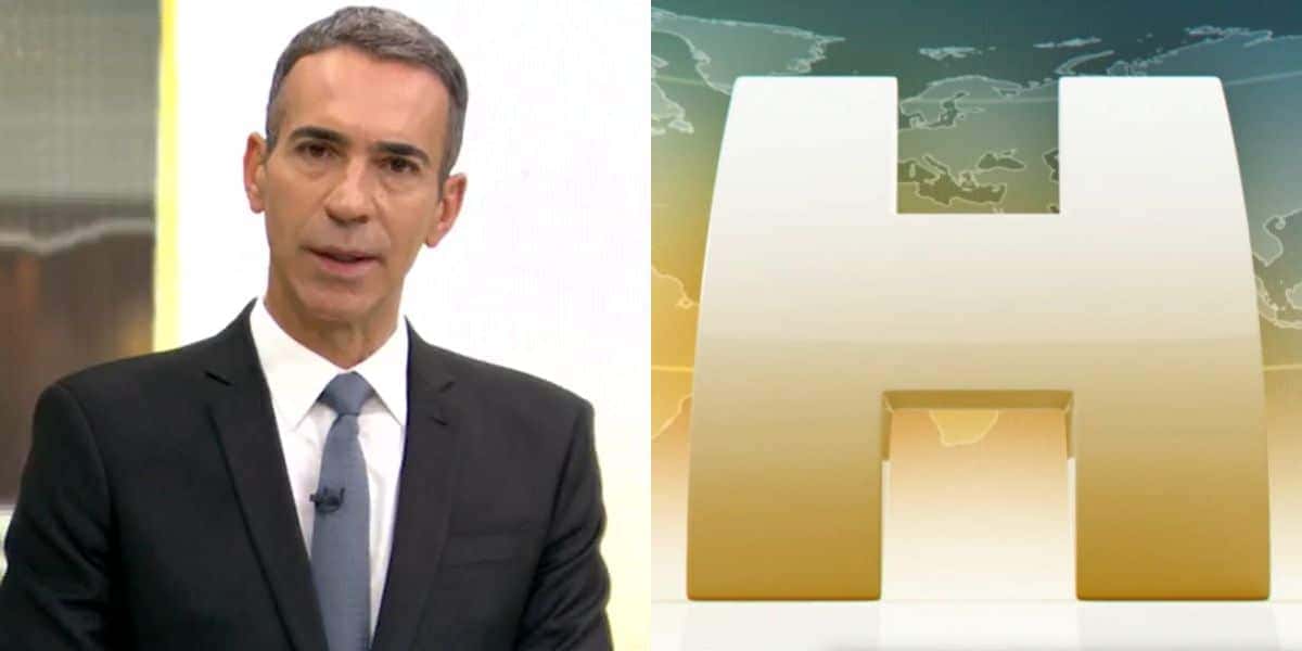 César Tralli deu notícia no Jornal Hoje (Foto: TV Globo)