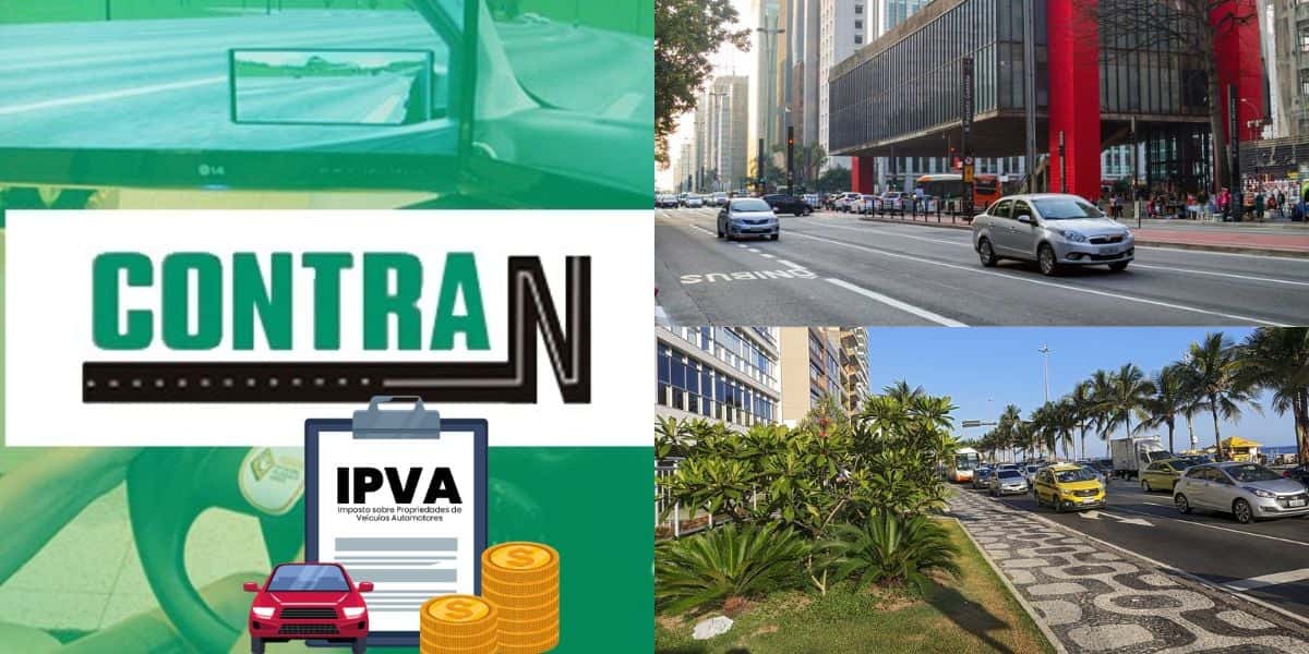Lei do Conatran com adeus ao IPVA para estes veículos (Reprodução: Montagem TV Foco