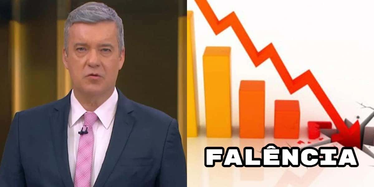 Falência de gigante anunciada por Kovalick na Globo (Foto: Divulgação)