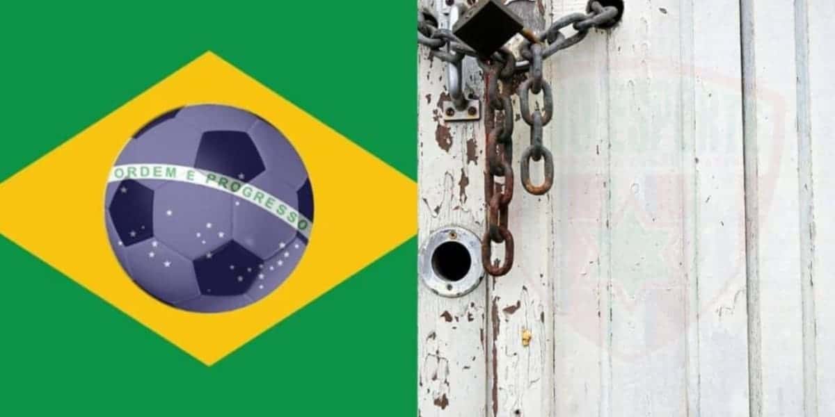 Famoso clube de futebol brasileiro fecha as portas - (Foto: Reprodução / Internet)