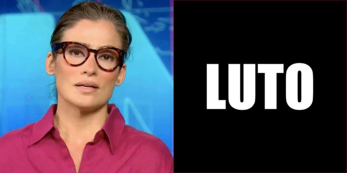 Renata Vasconcellos ao vivo no Jornal Nacional (Foto: Reprodução / TV Globo)