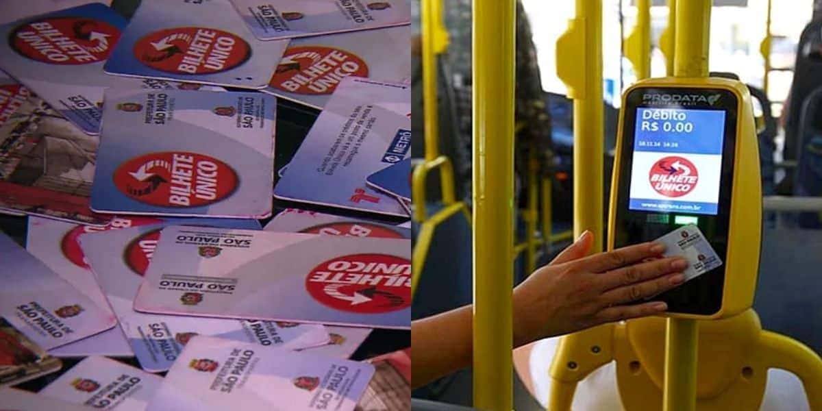 Bilhete Único e catraca da ônibus (Foto Reprodução / Globo / Internet)