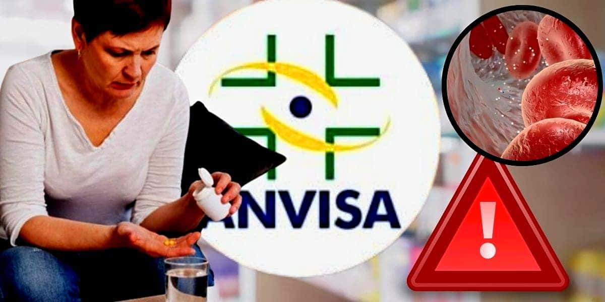 ANVISA determina a proibição de um produto muito consumido por idosas após risco em doença incurável (Foto Reprodução/Montagem/Lennita/Tv Foco/Canva/ANVISA)