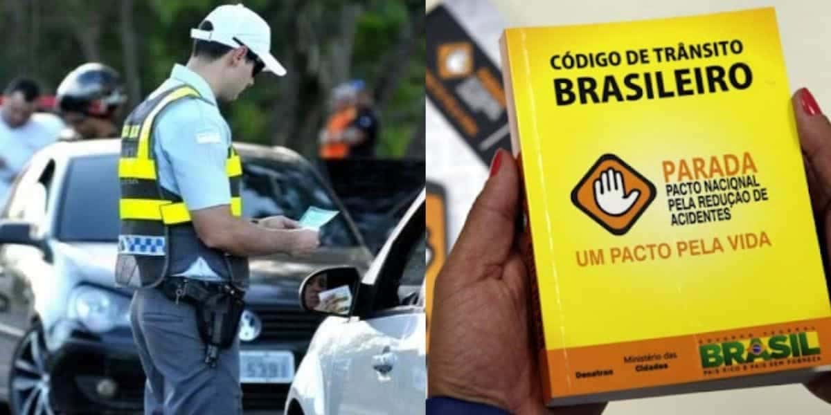 Guarda multando / Código de trânsito - Montagem: TVFOCO