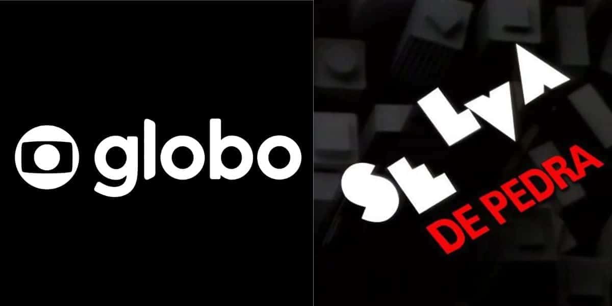 Logo da Globo / Logo de Selva Sobre Pedra - Montagem: TVFOCO