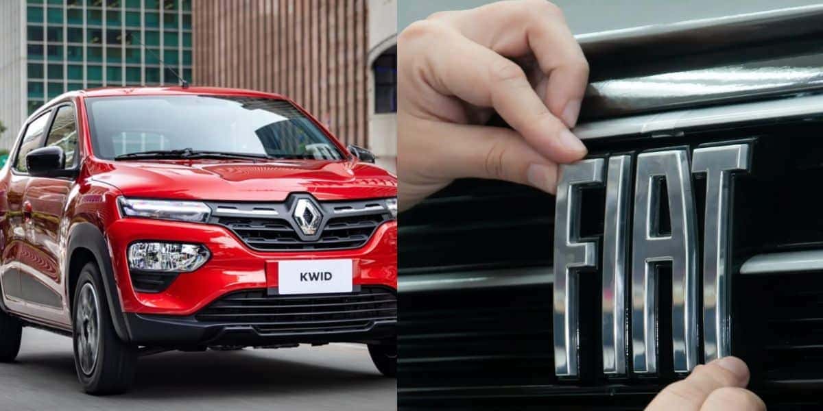 Renault e Fiat (Reprodução - Internet)