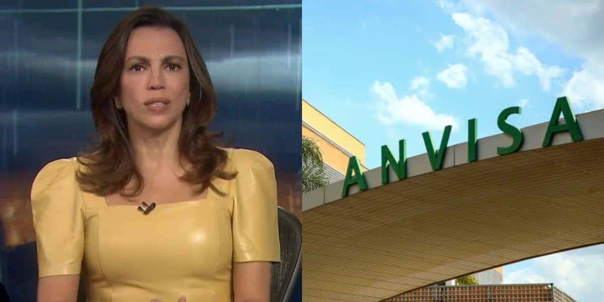 Ana Paula Araújo deu notícia no Jornal Nacional (Foto: TV Globo)