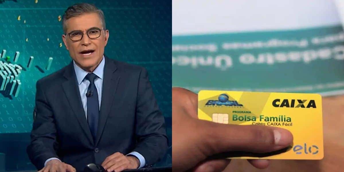 Hélter Duarte deu notícia no Jornal Nacional (Foto: TV Globo)