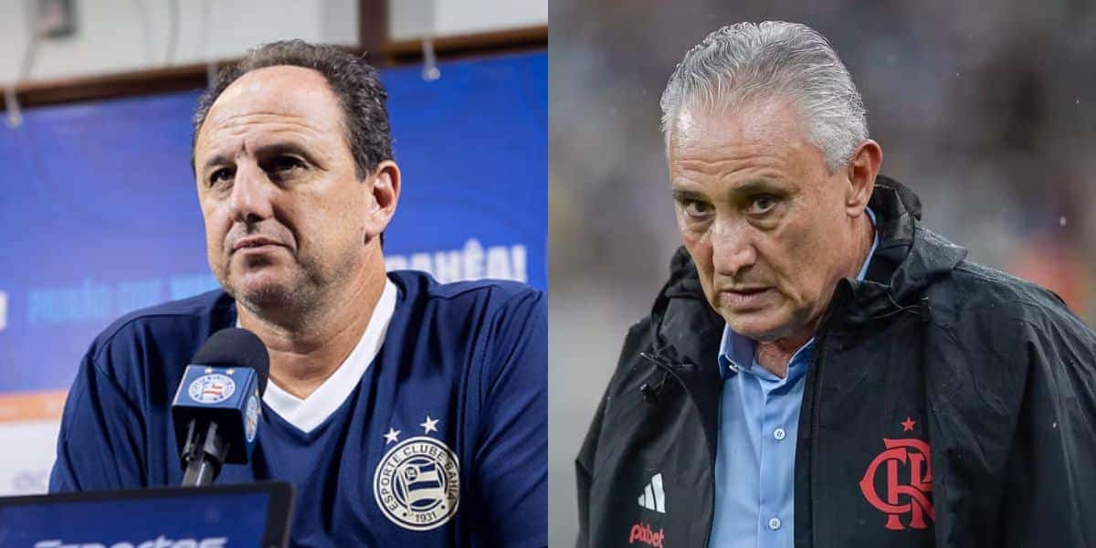 Rogério Ceni e Tite (Foto: Letícia Martins / Thiago Ribeiro)