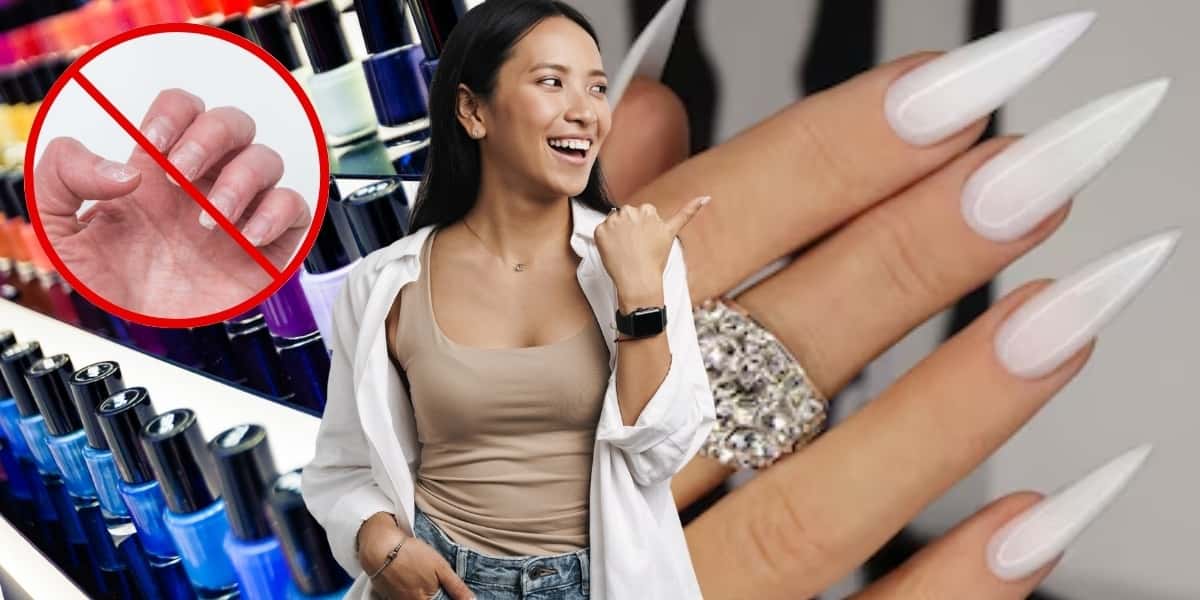 Dicas para ajudar a manter unhas gigantes (Fotos: Reproduções / Canva / Freepik)