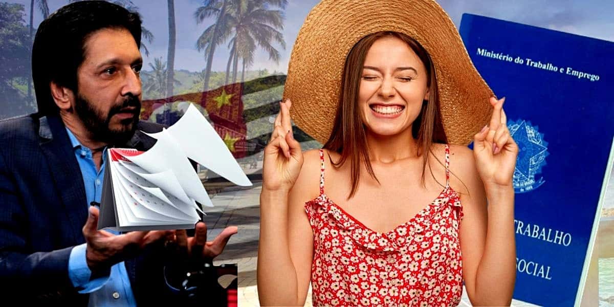 Feriado é confirmado para a próxima terça (03) em SP e Ricardo Nunes fica sem chão (Foto Reprodução/Montagem/Lennita/Tv Foco/Canva/Canal UOL/Youtube)