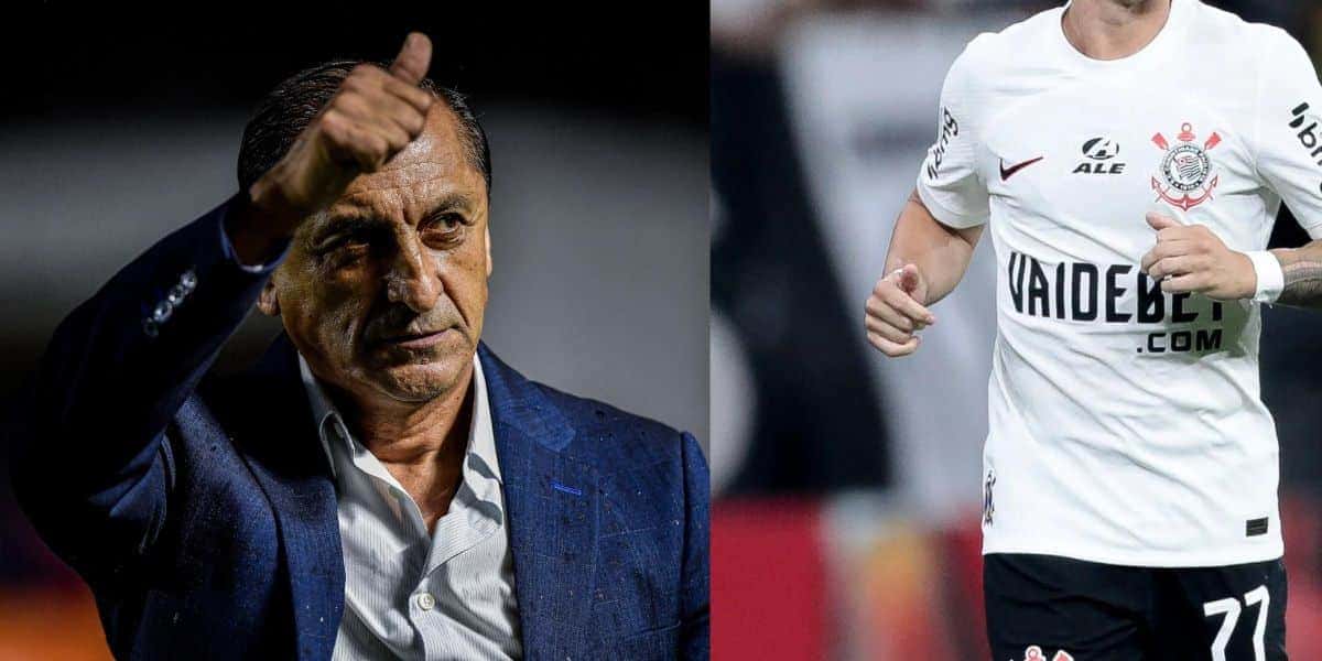 Ramón Díaz e craque do Corinthians - Foto Reprodução Internet
