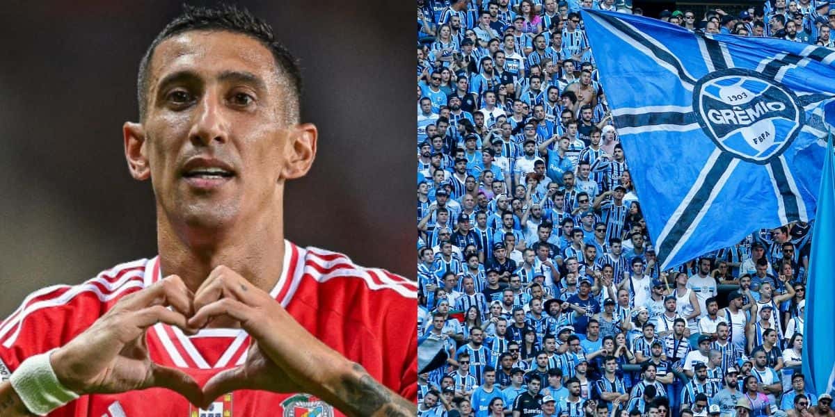 Ángel Di María não fechou com o Tricolor (Foto: UEFA / Grêmio)