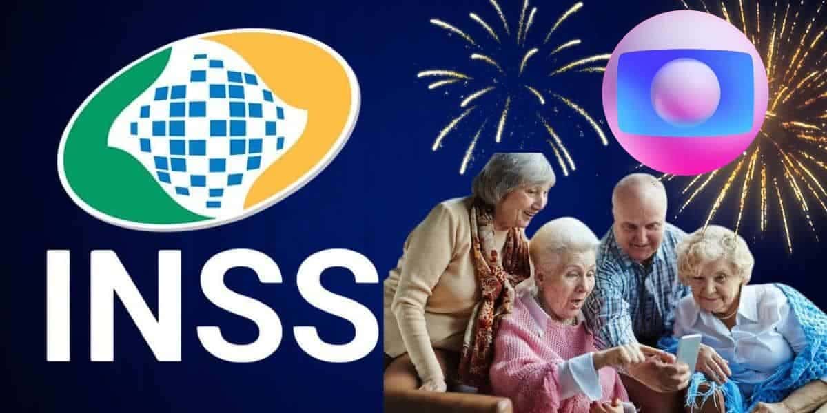 Vitória do INSS aos aposentados nesta segunda-feira confirmada pela Globo (Reprodução: Montagem TV Foco)