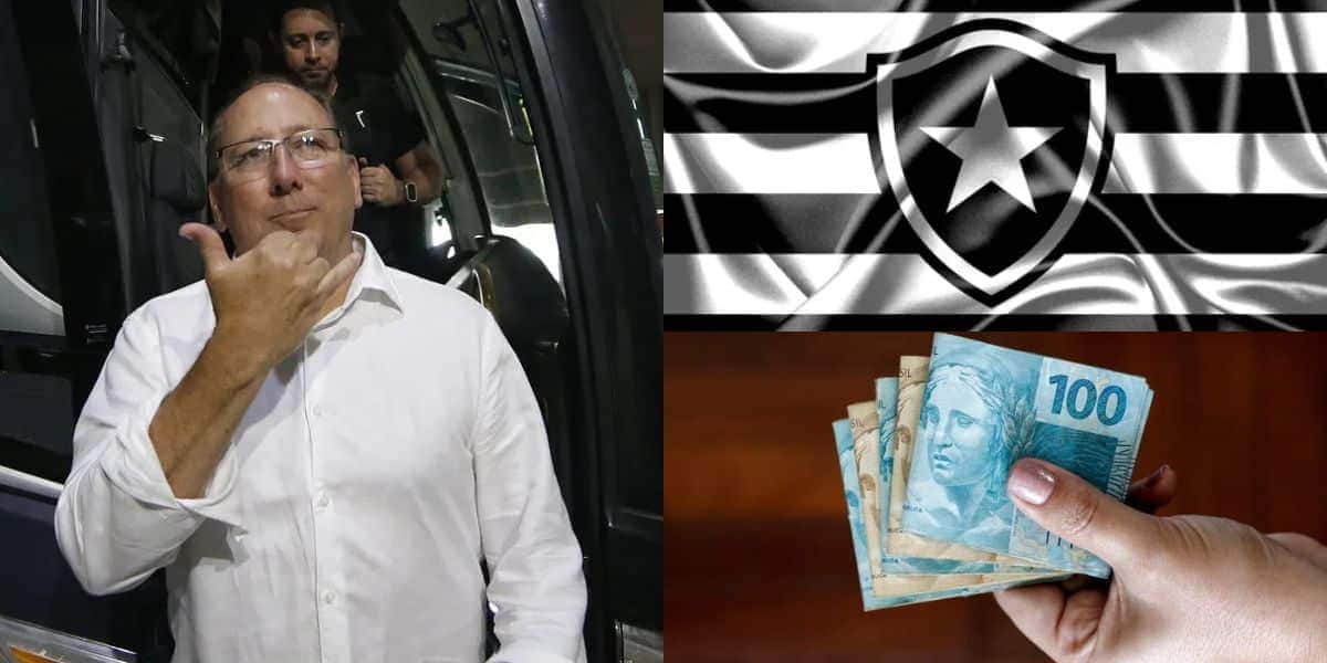 John Textor expõe sobre venda do Botafogo (Reprodução: Victor Silva / Montagem TV Foco)