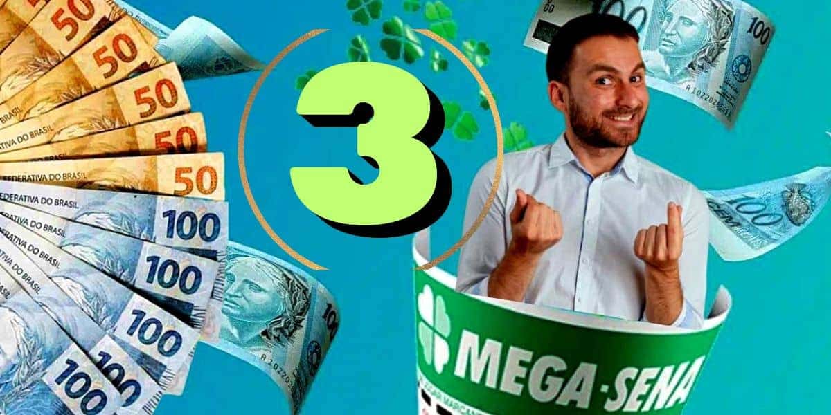 Mega-sena faz mais um sorteio e você precisa saber as 3 dicas para levar a bolada para casa hoje (29) (Foto Reprodução/ Montagem/Lennita/Lee/Caixa/Canva)