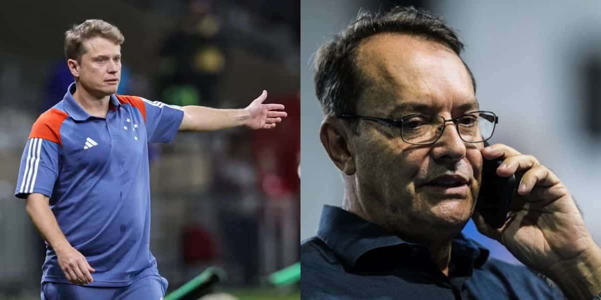 Verdade sobre demissão de Seabra chega voando no Cruzeiro (Reprodução: Gustavo Aleixo / Gilson Lobo)