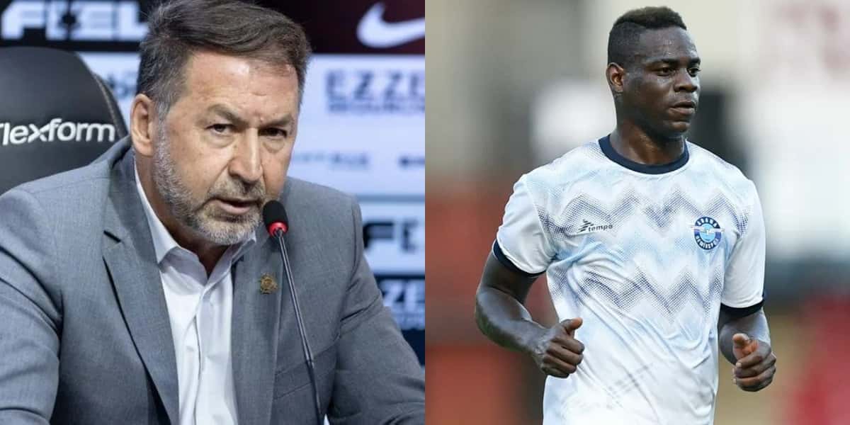 Para jogar com Garro: Augusto Melo confirma veredito de Balotelli (Foto: Reprodução/Montagem TV Foco)