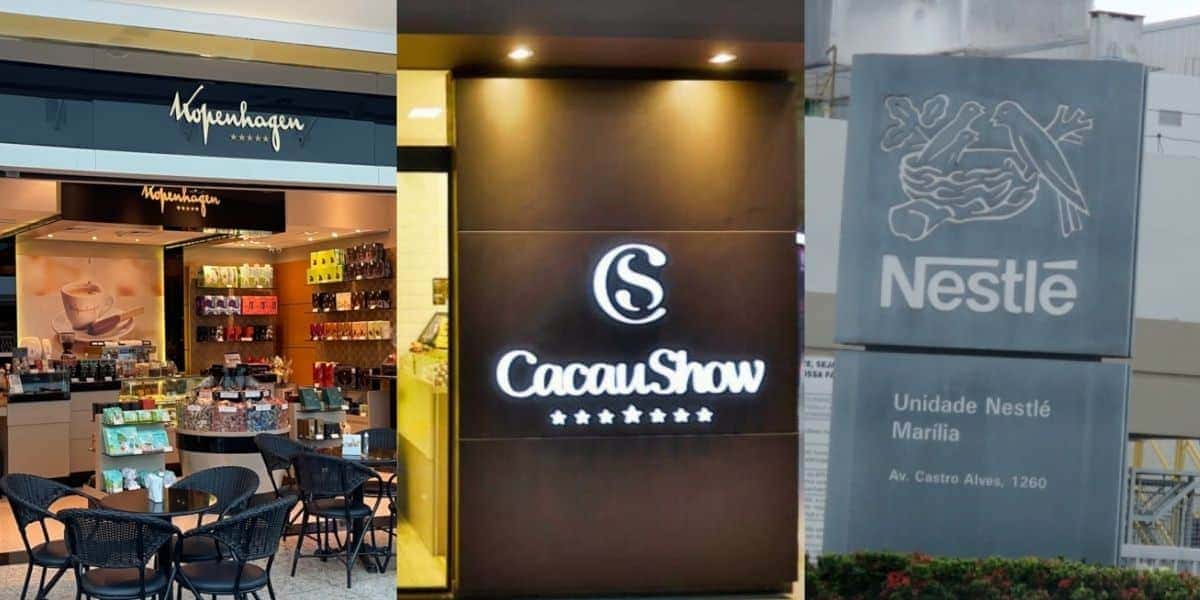 Kopenhagen / Cacau Show / Nestlé - Montagem: TVFOCO